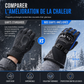 Gants de moto épais et chauds, imperméables
