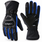 Gants de moto épais et chauds, imperméables