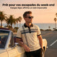 👕 PROMO LIMITÉE 50% DE RÉDUCTION ! ✨ Haut Rayé pour Homme – Col, Manches Courtes ✨