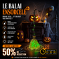 🎃 SOLDES 2026 : 50% DE RÉDUCTION ! 🧹 Balai de Sorcière Électrique Animé – LED Verte & Rire Sinistre for Décor Halloween Porte d'Entrée & Intérieur 👻